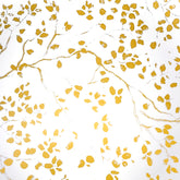 Forest Art Gold on White Counter Roll